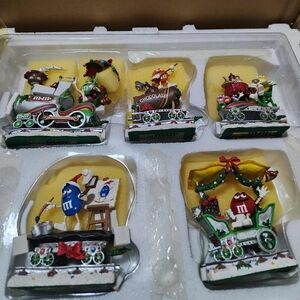 Danbury Mint M&M's Holiday Express